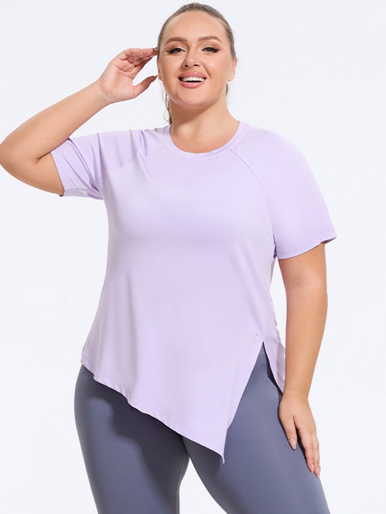 Yoga Fitness Plus - 0XL-4XL Спортивный топ с длинным рукавом