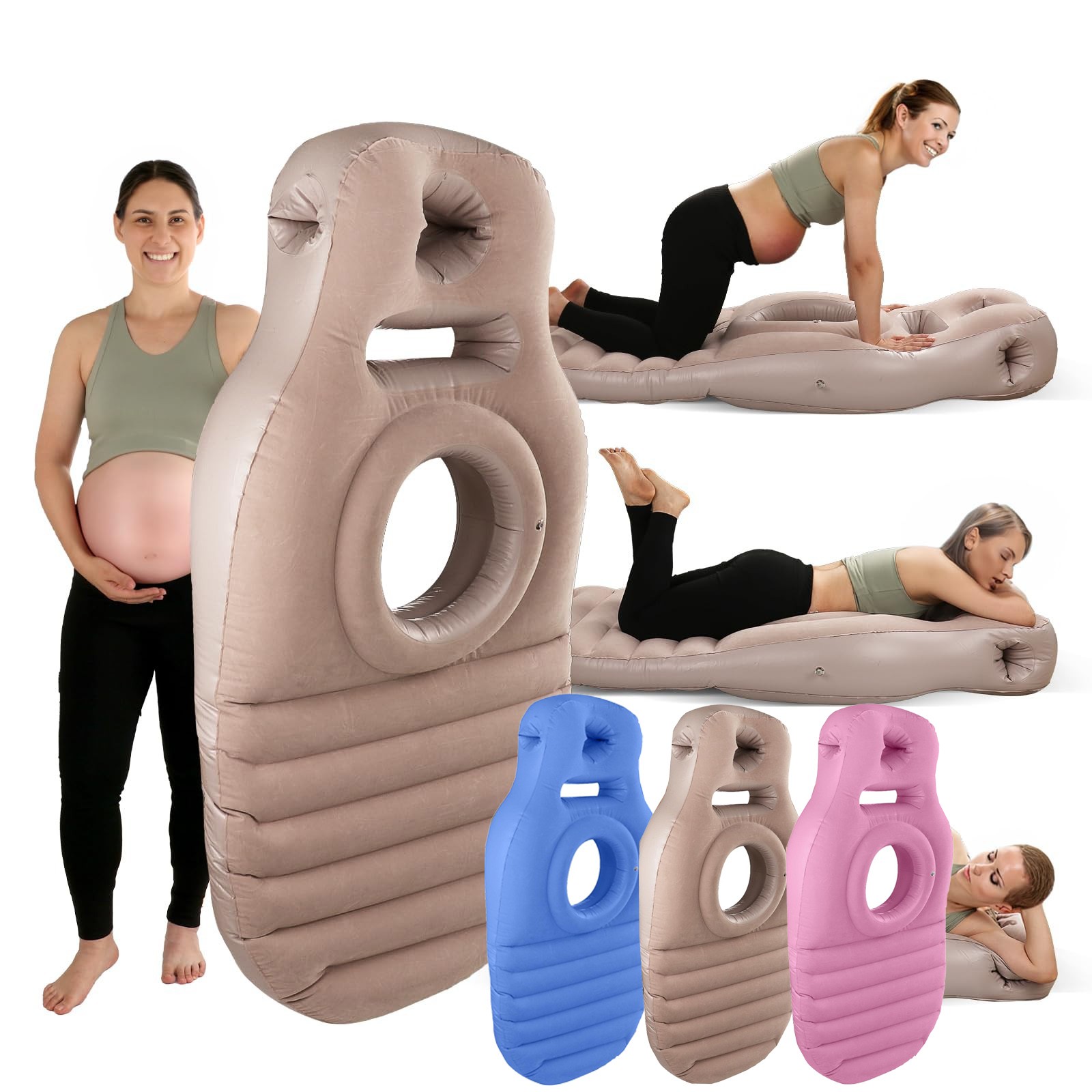 Yoga And Fitness Mat - Флокированный ПВХ коврик для йоги O-типа