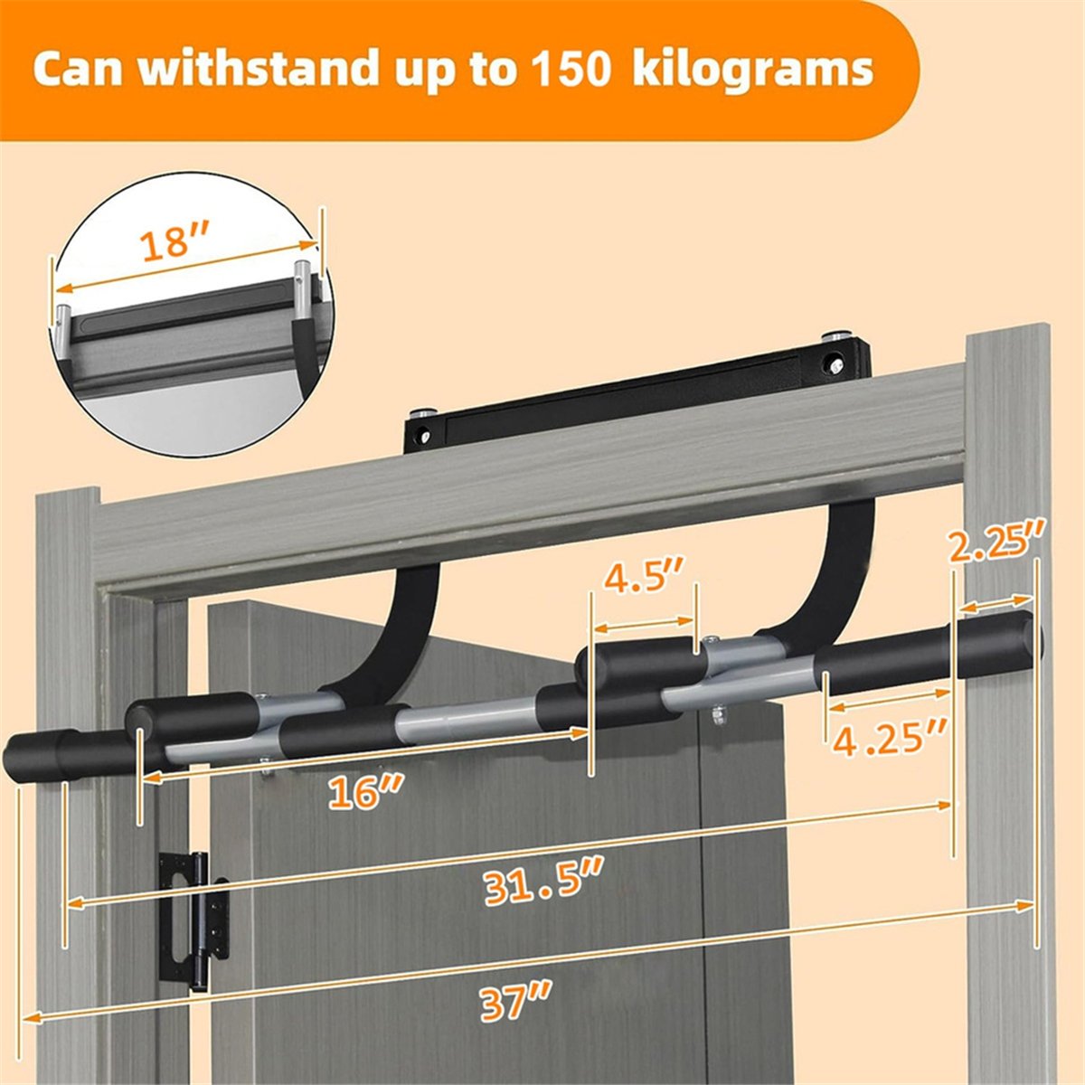 Турник ABST для установки на с – обзор и цена Pull Up Bar Doorframe