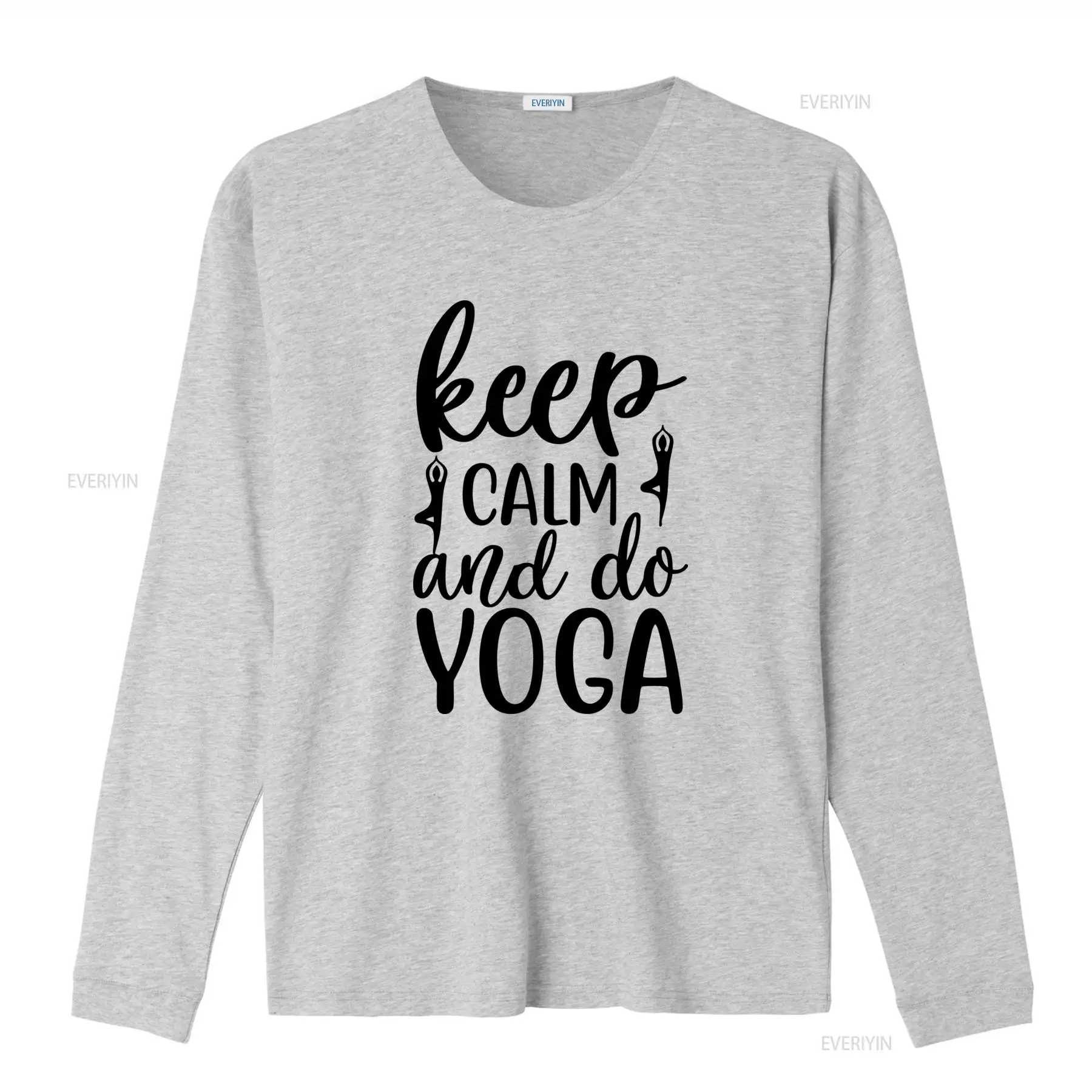 Футболка «Keep Calm and Do Yog – обзор и цена Yoga Fitness Quotes