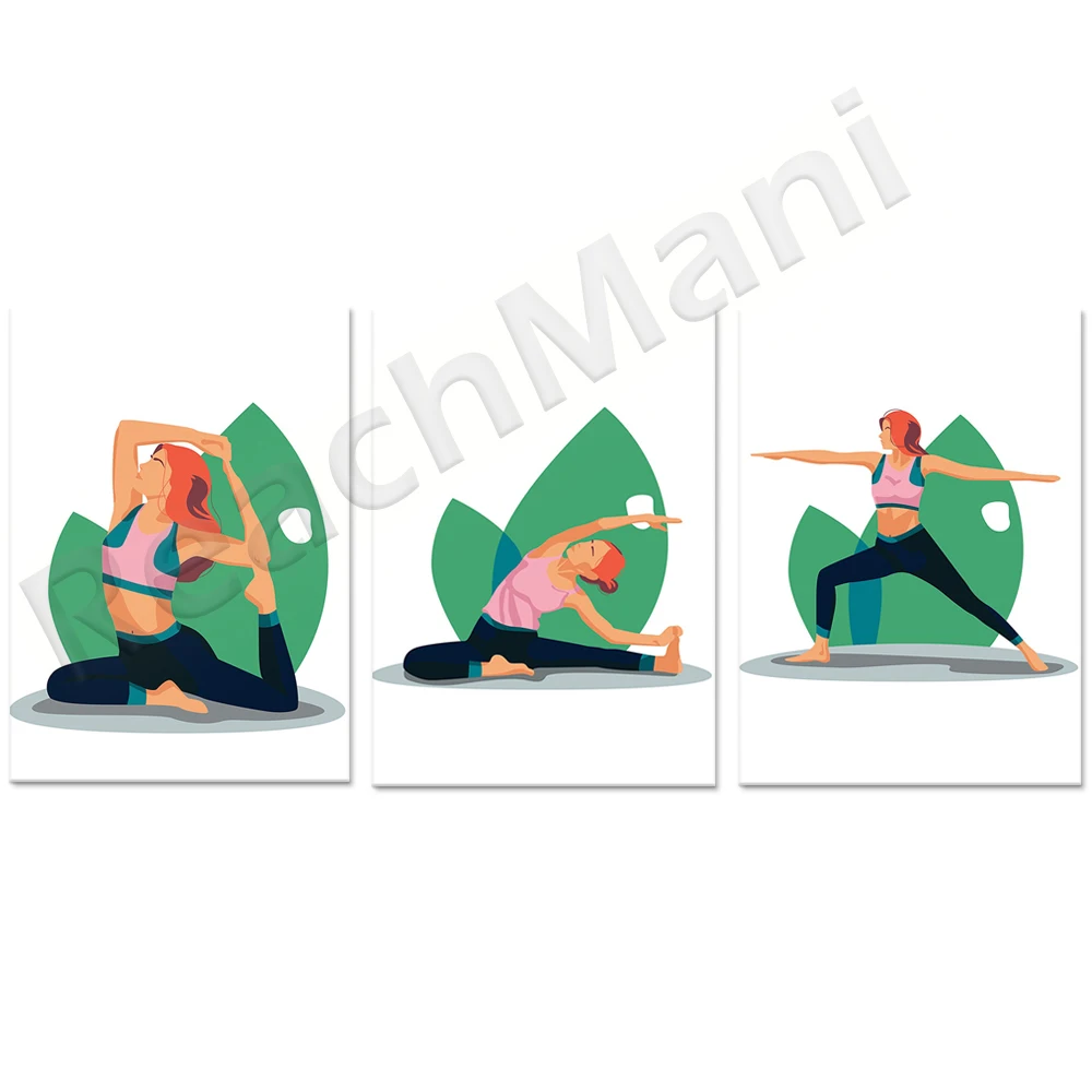 Постер с цитатами о йоге «Дыши – обзор и цена Yoga Fitness Quotes