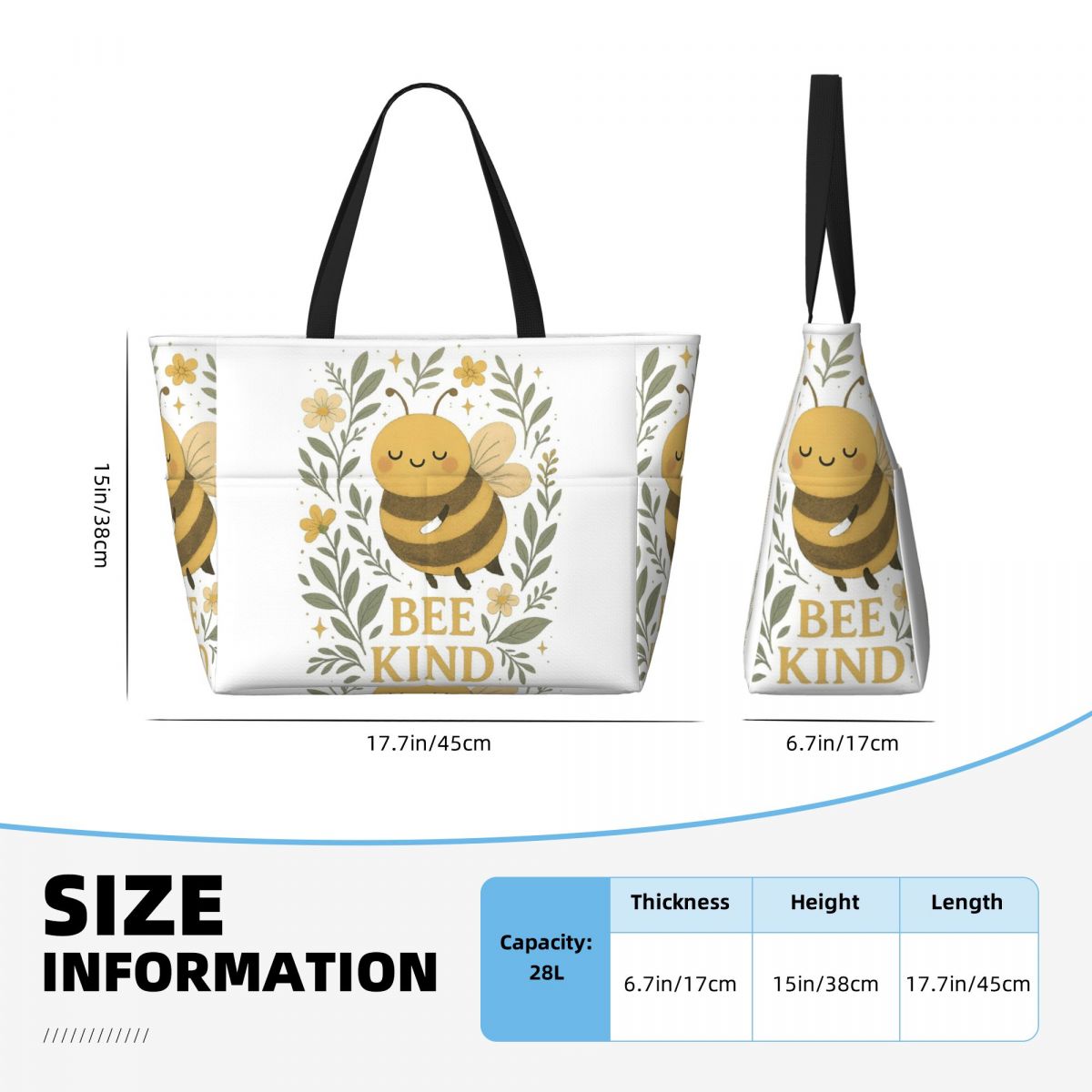Пляжная сумка-тоут Bee Kind Cu – обзор и цена Yoga Fitness Quotes