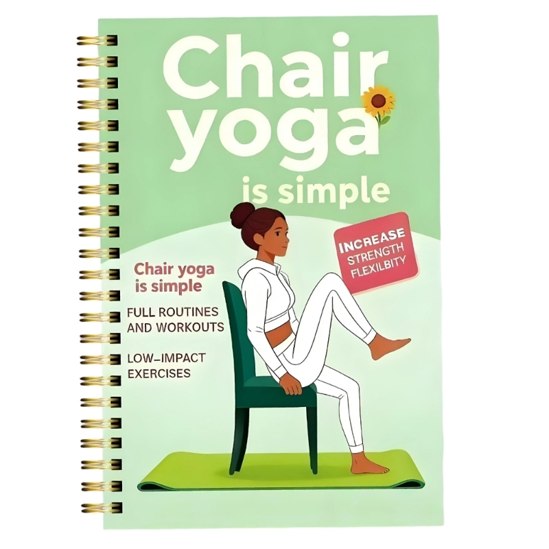 Записная книжка для пожилых лю – обзор и цена Yoga Fitness Journal