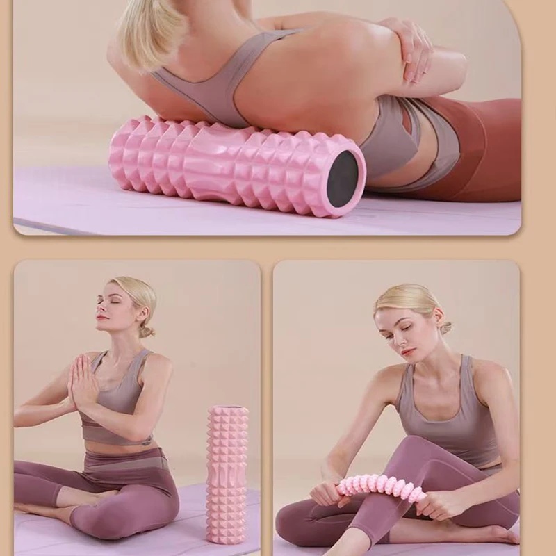 Полый пенный ролик 45 см с бло – обзор и цена Yoga Fitness Trainer