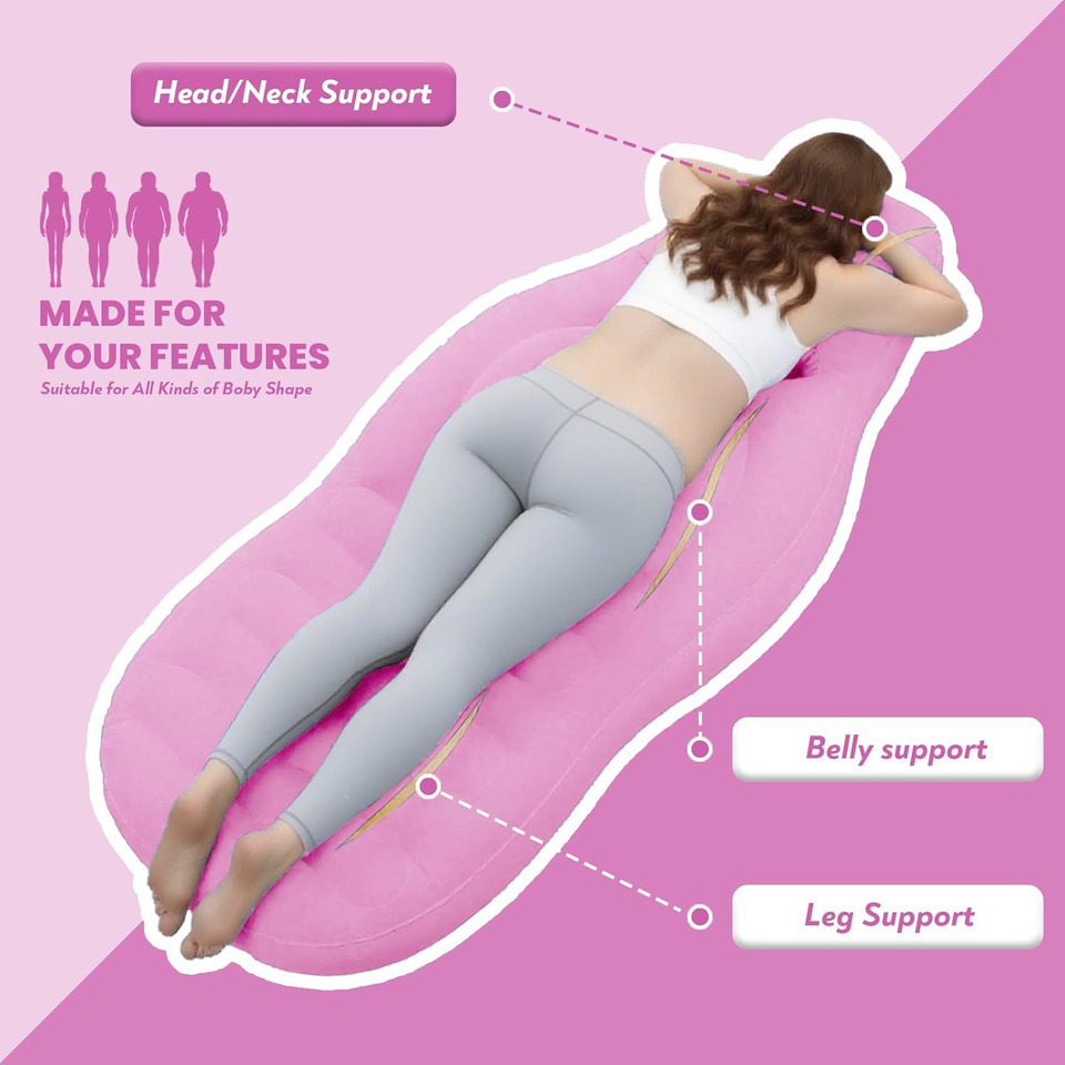 Надувная подушка для беременны – обзор и цена Yoga And Fitness Mat