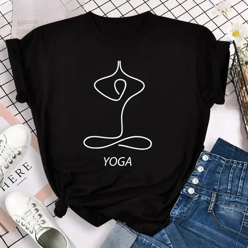 Женская футболка больших разме – обзор и цена Yoga Fitness Plus